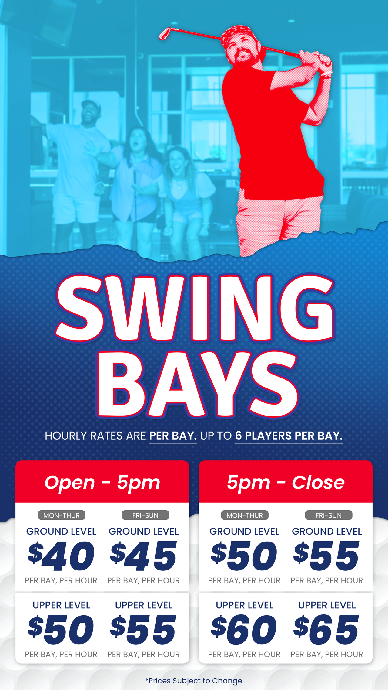 Swing Bays | Chasing Aces Golf Course