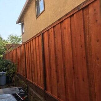 Frame Courtyard Fence — Fencing in San Leandro, CA