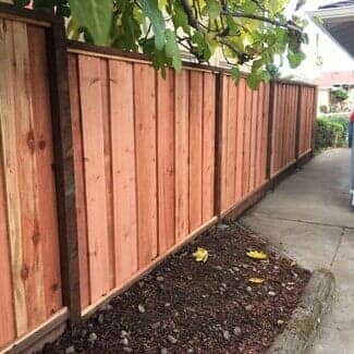 Privacy Framed Fence — Fencing in San Leandro, CA