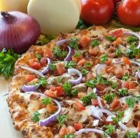 Chicken Bacon Ranch Pizza