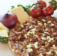 aloha chicken pizza