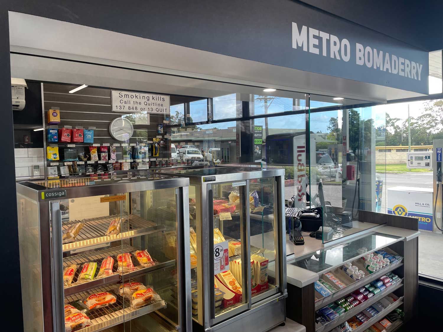 A Food Shop with Glass Partition — South Coast Glass In South Nowra, NSW