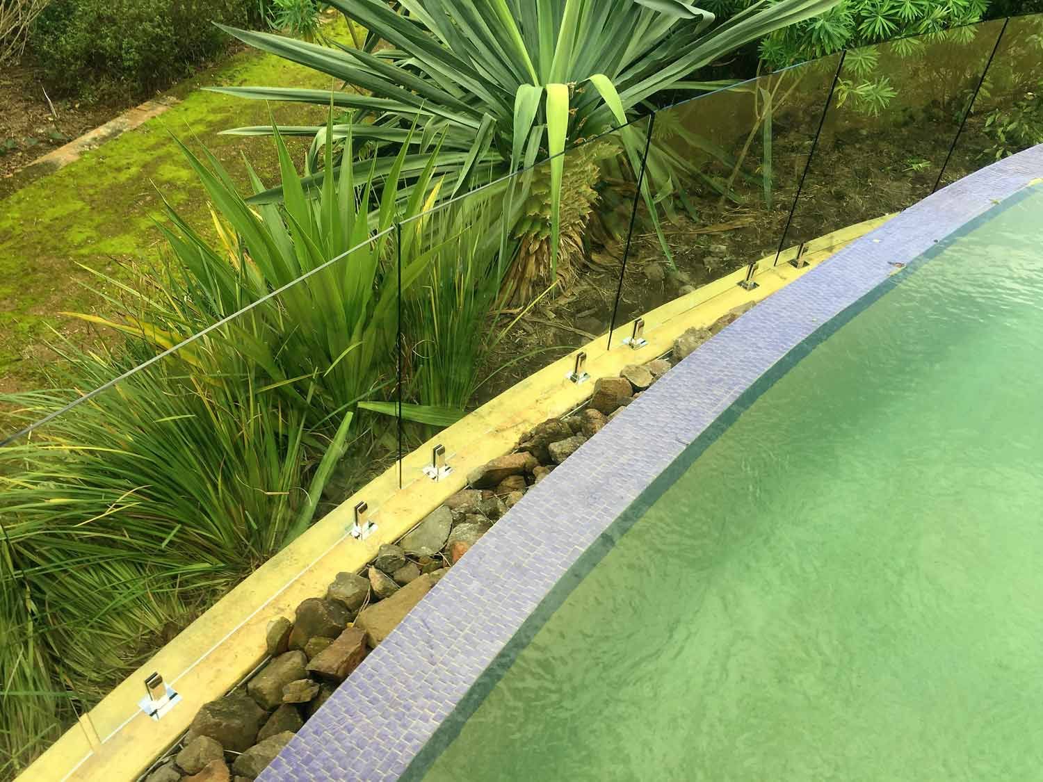 A Pool with Glass Fencing — South Coast Glass In South Nowra, NSW
