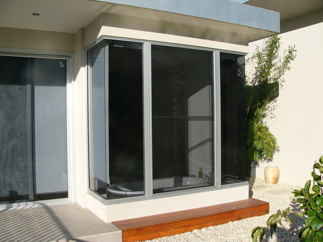 A House With A Screened In Porch And A Sliding Glass Door — South Coast Glass In South Nowra, NSW