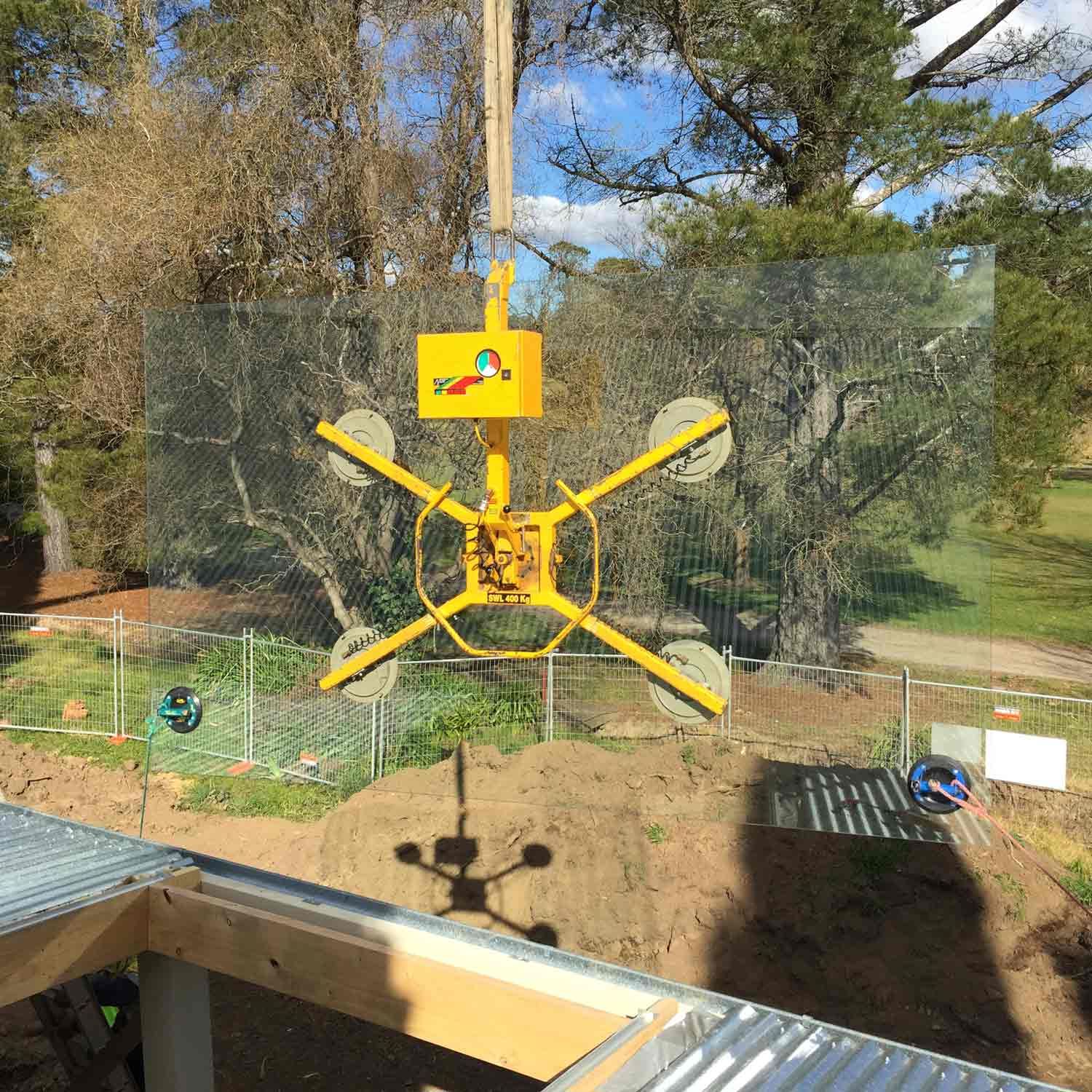 A Glass Window Attached to a Holder — South Coast Glass In South Nowra, NSW