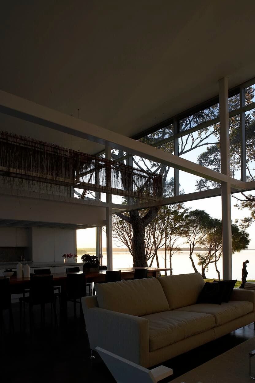 A Living Room With A Couch And Lots Of Windows — South Coast Glass In South Nowra, NSW