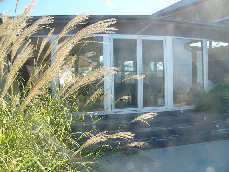 A House With A Lot Of Windows And Tall Grass In Front Of It — South Coast Glass In South Nowra, NSW