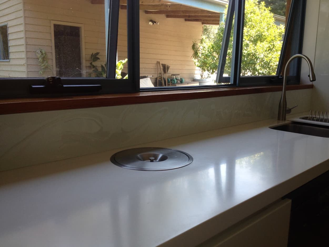 A Kitchen Counter With A Sink And A Window — South Coast Glass In South Nowra, NSW