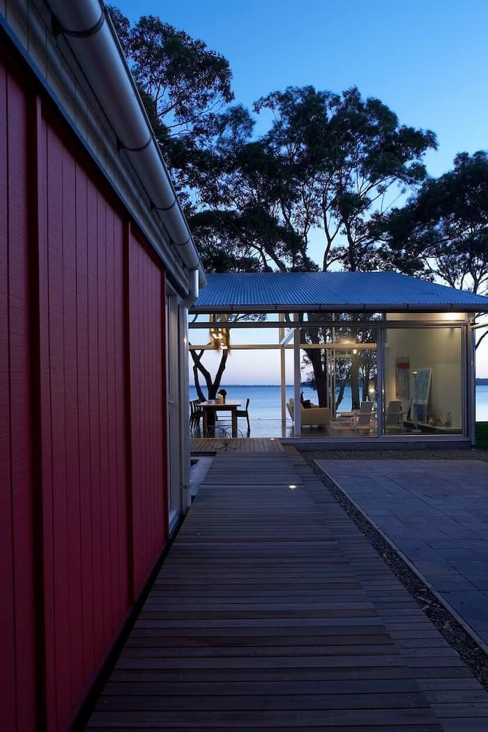 A Walkway Leading To A House With A View Of The Ocean — South Coast Glass In South Nowra, NSW