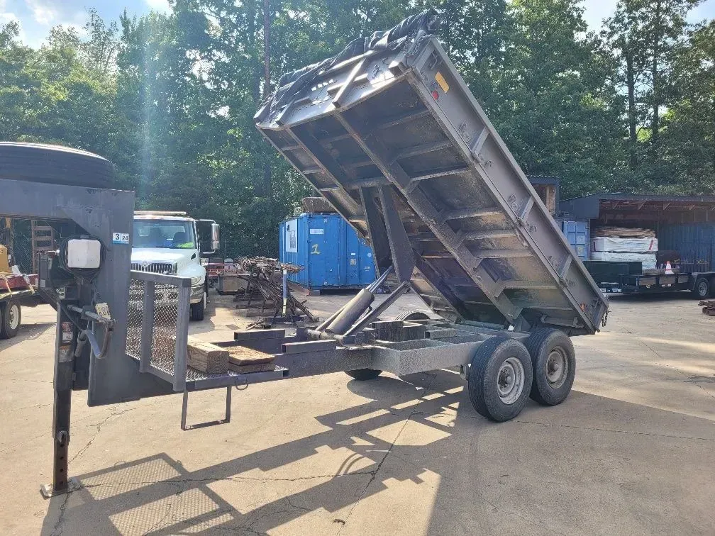 Gooseneck Military Dump Trailer | Gainesville Garage & Trailer Sales