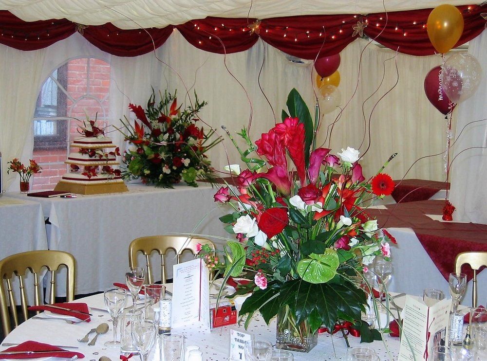 Elisabeth Bemment Floral Design - Reception Flowers