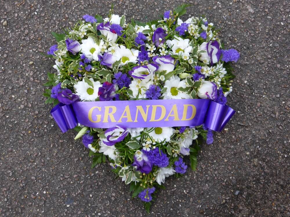 28. Purple Heart with ribbon sash