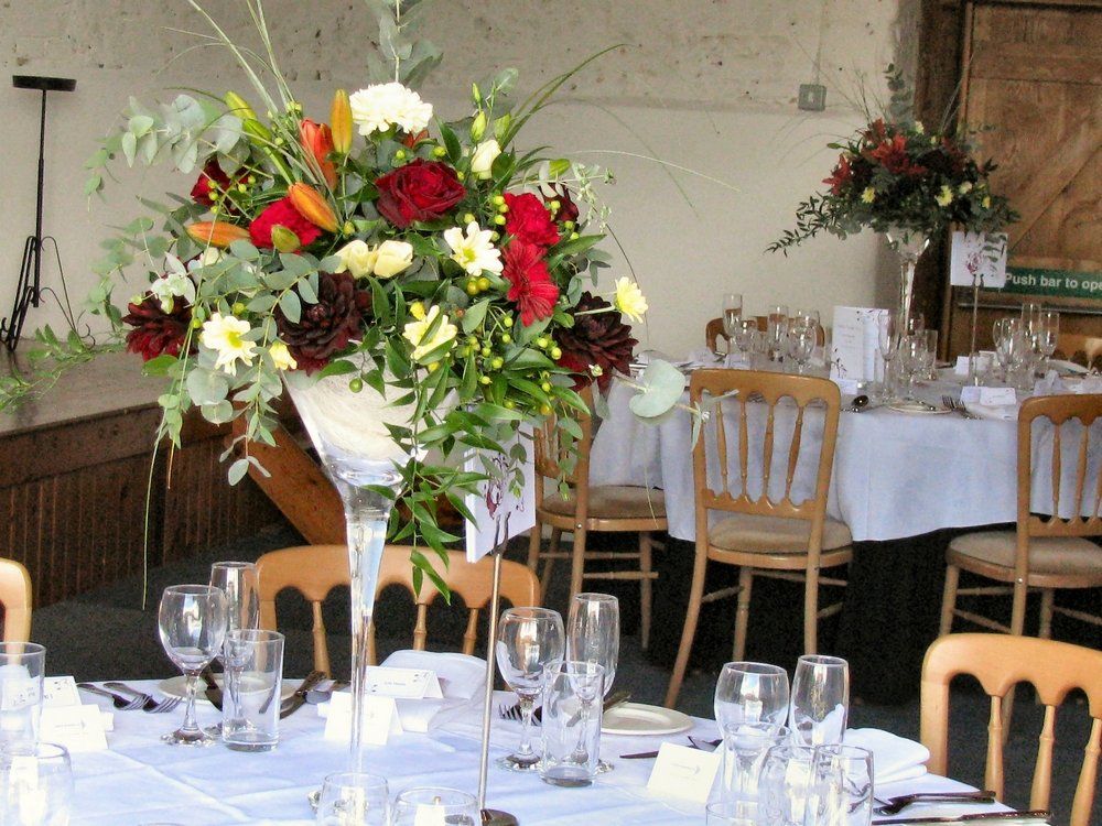 Elisabeth Bemment Floral Design - Reception Flowers