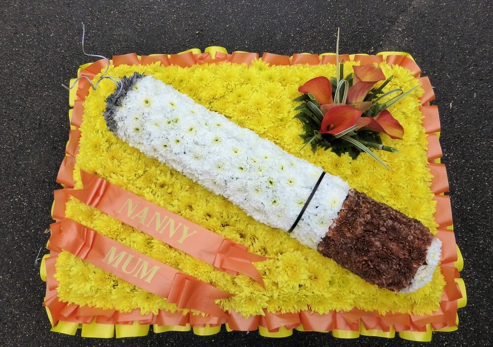 73.  Large design board with Cigarette and finished as requested