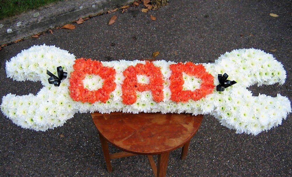 76.  36” white and orange Spanner