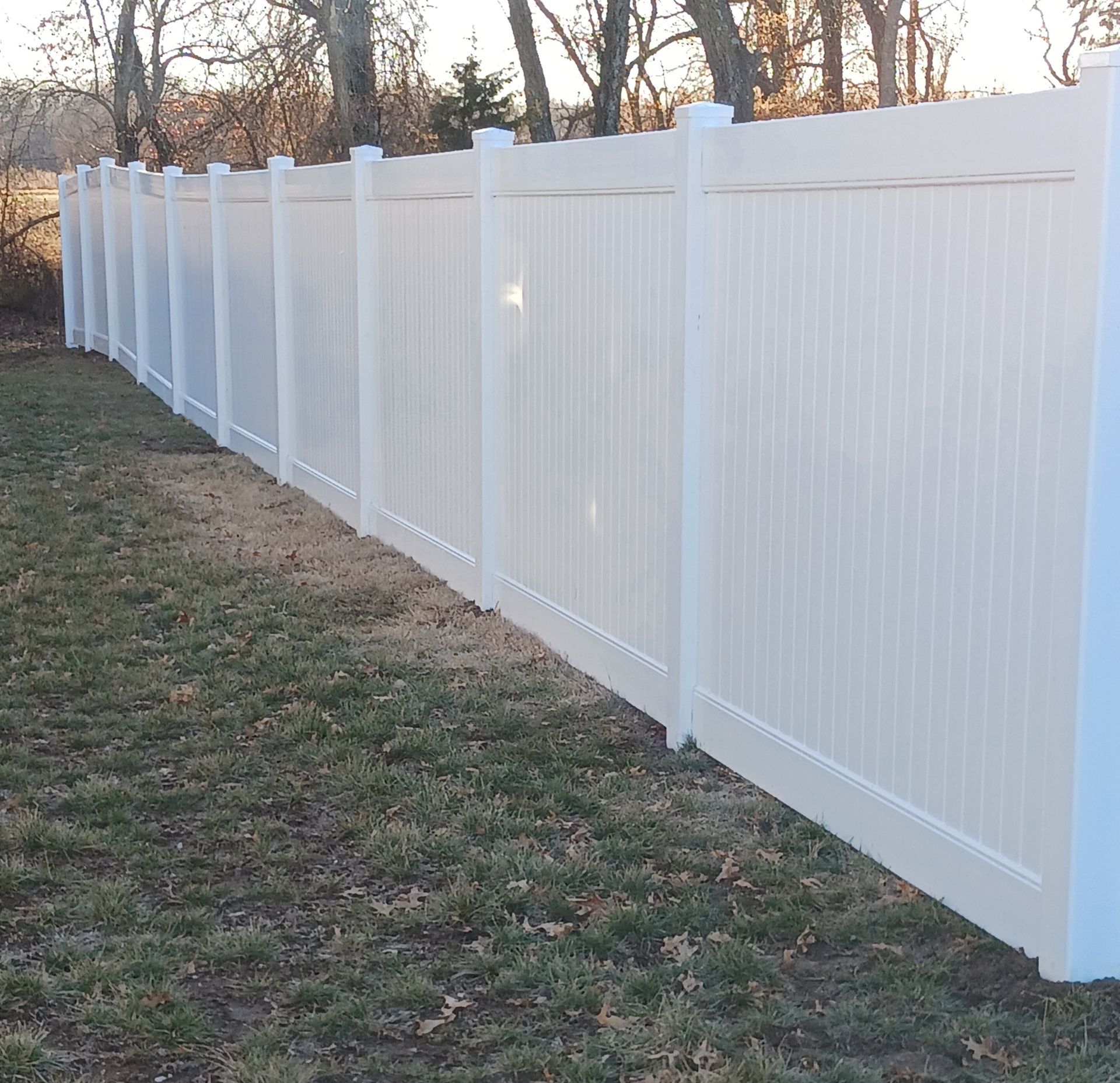 vinyl fence