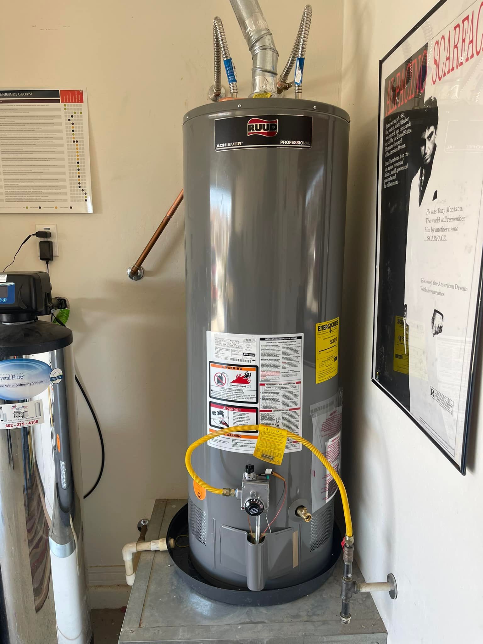 man digging a trench