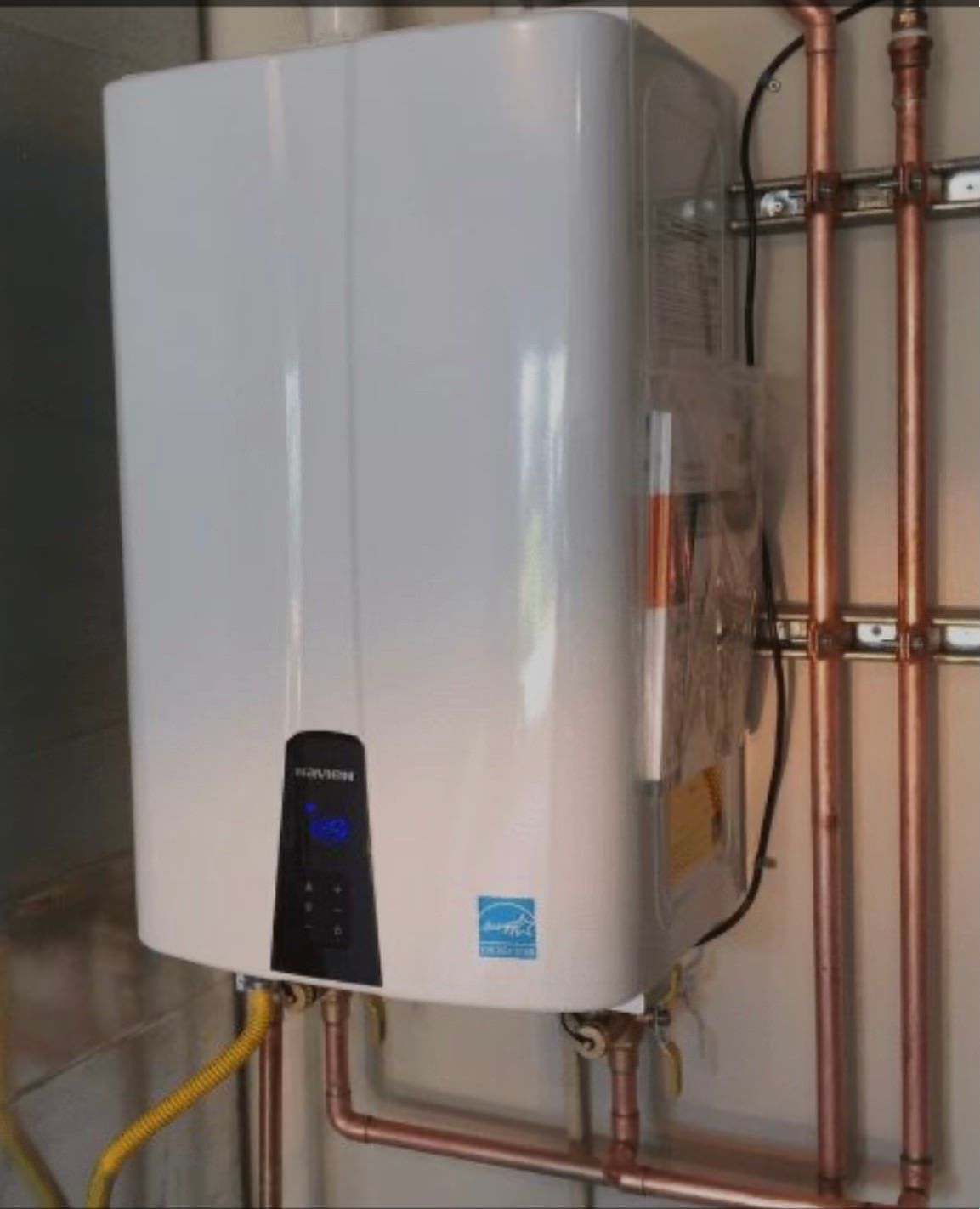 water heater at home