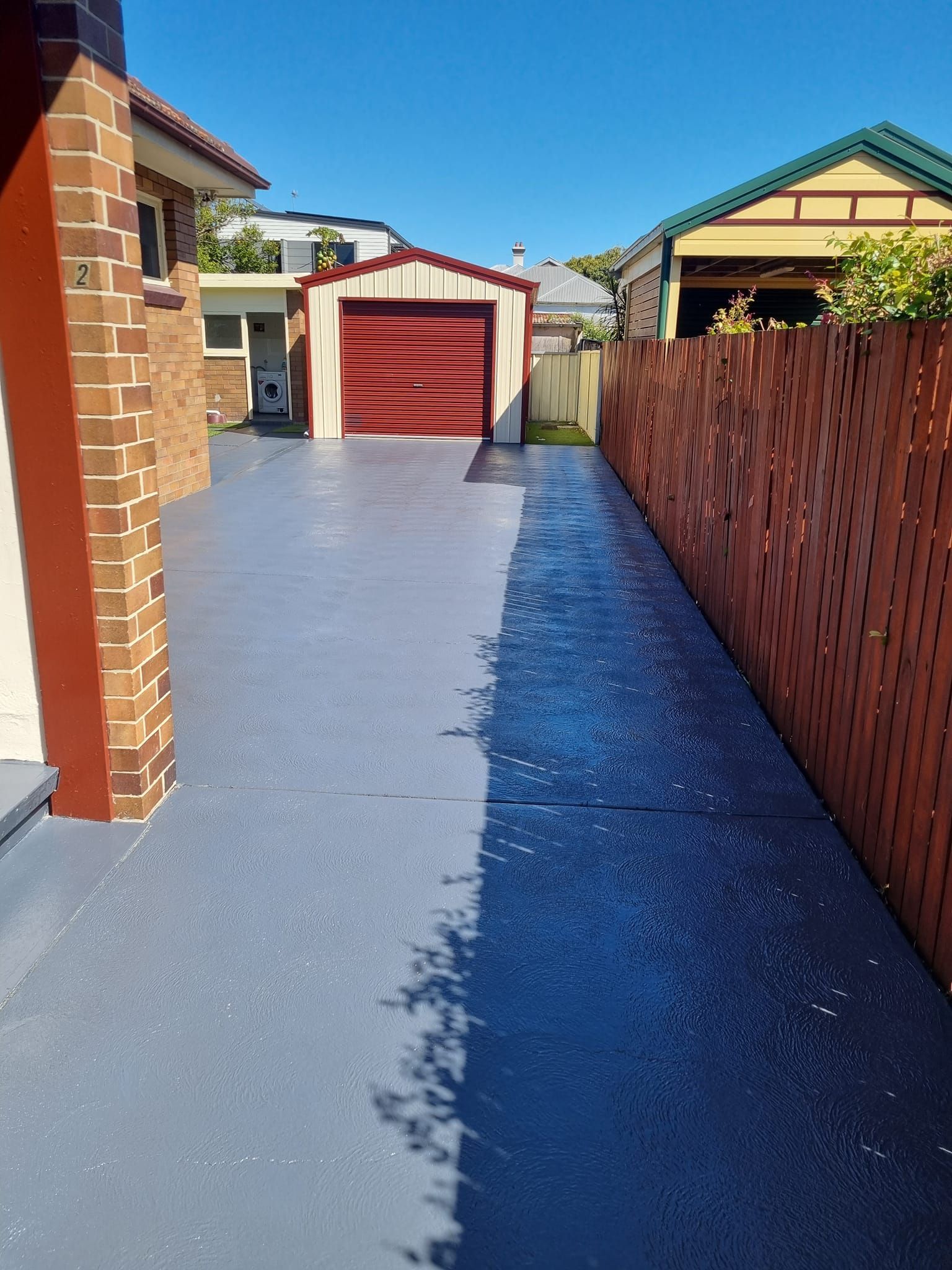 Colour Sealing on Driveway — All Clean Pressure Cleaning in Valentine, NSW