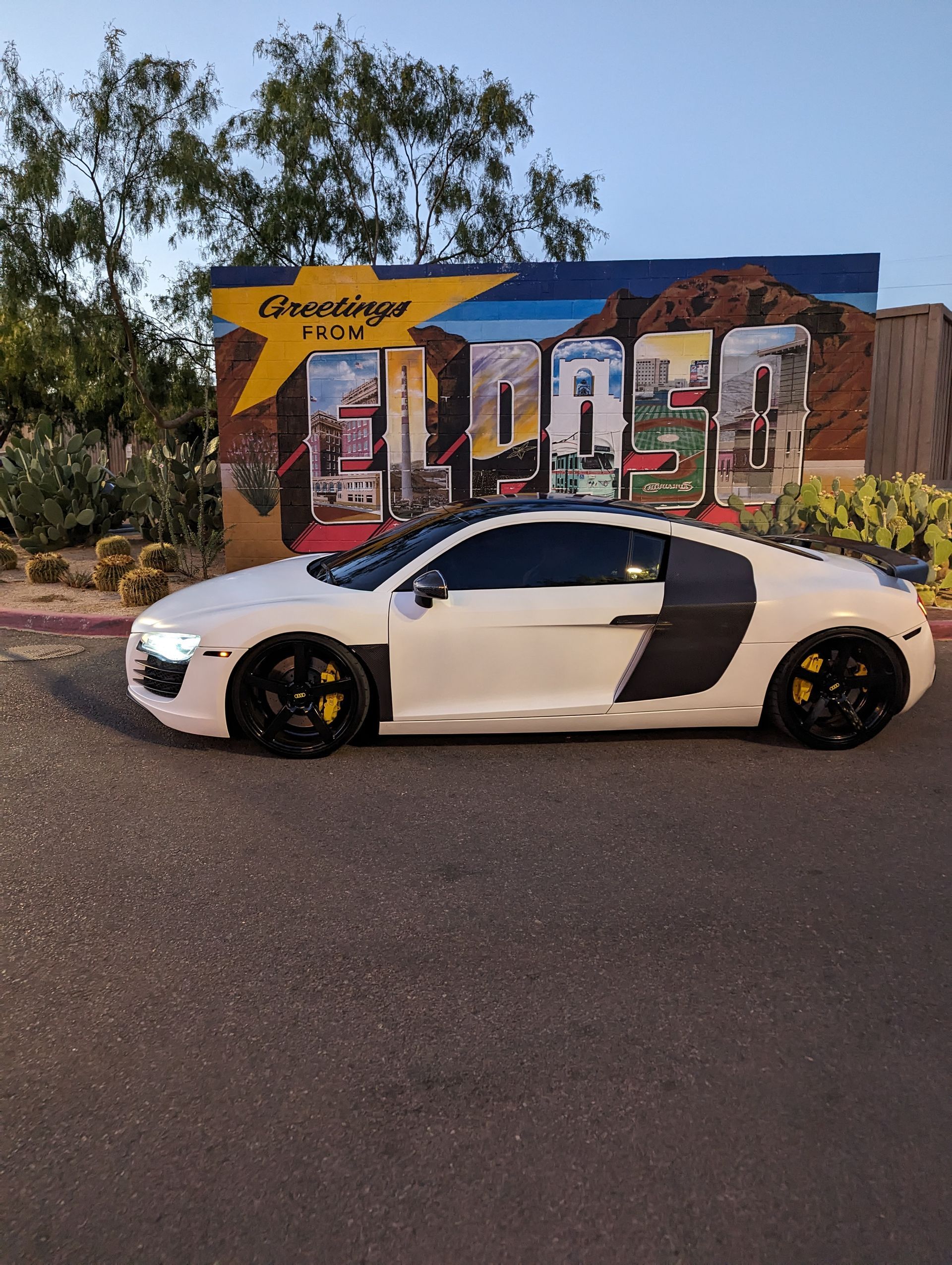High-resolution image documenting the flow of traffic in downtown El Paso, TX