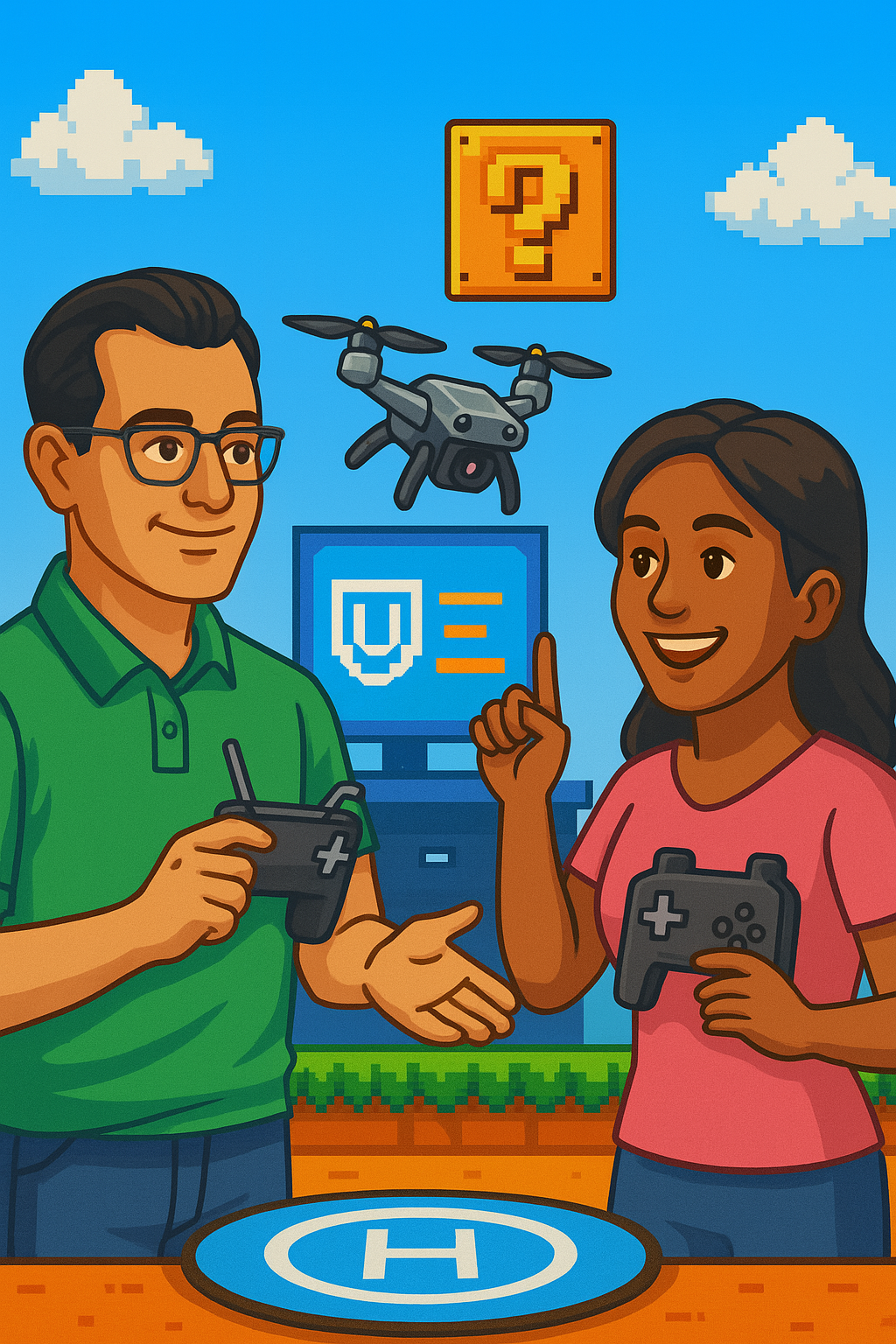 From Above Droneworks partners with teachers in VR drone programs