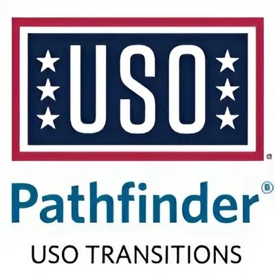 The logo for uso pathfinder uso transitions is shown on a white background.
