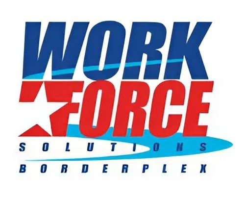 A logo for Workforce Solutions Borderplex El Paso