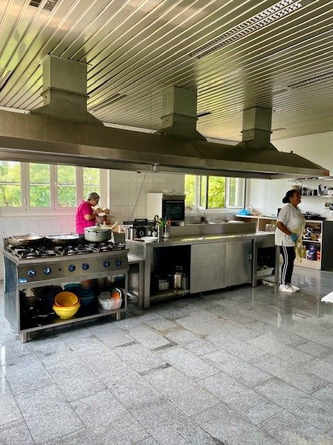 terrazzo della casa famiglia per anziani Sant'Alberto a Pavia