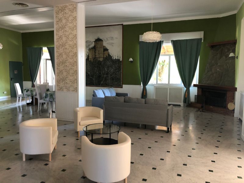 sala comune della residenza per anziani Sant'Alberto a Pavia