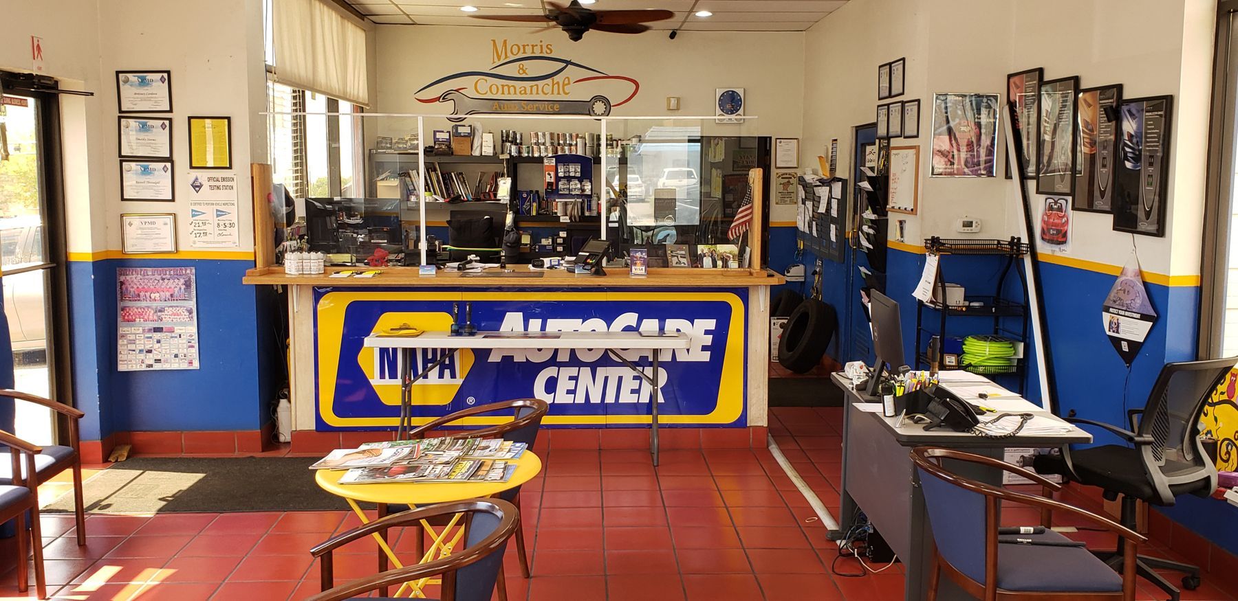 Front Desk | Morris & Comanche Auto Service