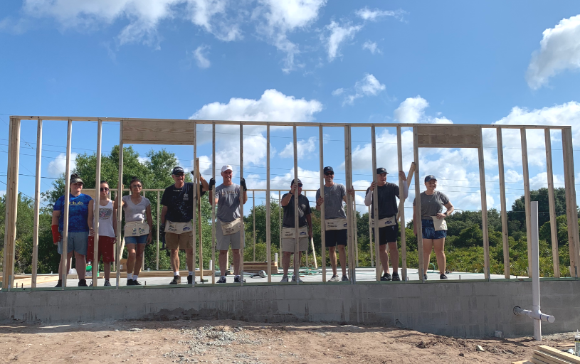 SFPGA FOUNDATION BEGINS BUILDING ITS 9TH HOME IN PARTNERSHIP