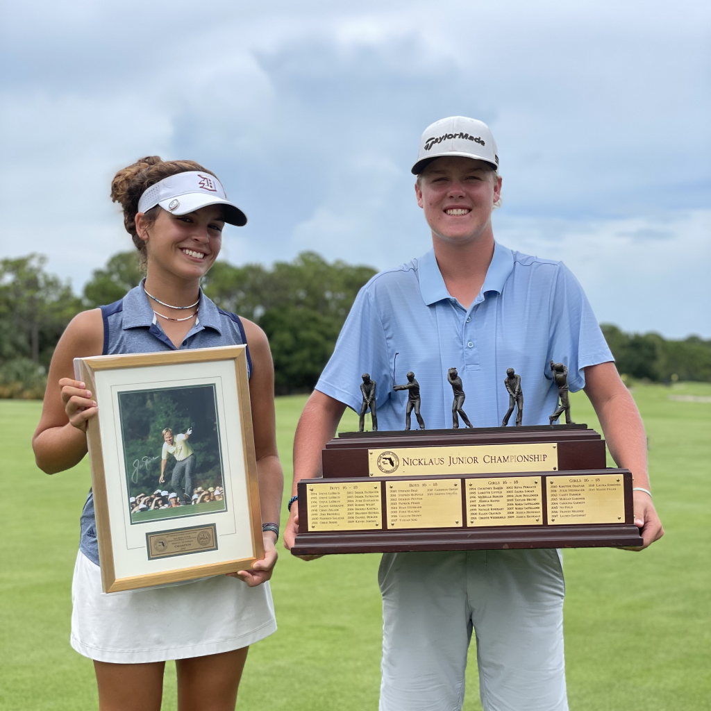 TJ Thompson, Gabriella Gomez Win Nicklaus Junior Championship