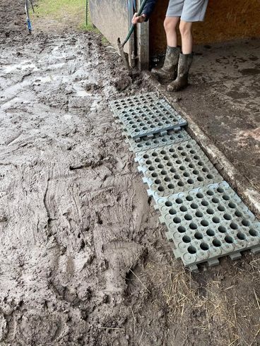 Mud Control Grids by HAHN Plastics – Instant solution to mud made of 100%  recycled plastic