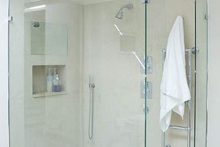 frameless shower door