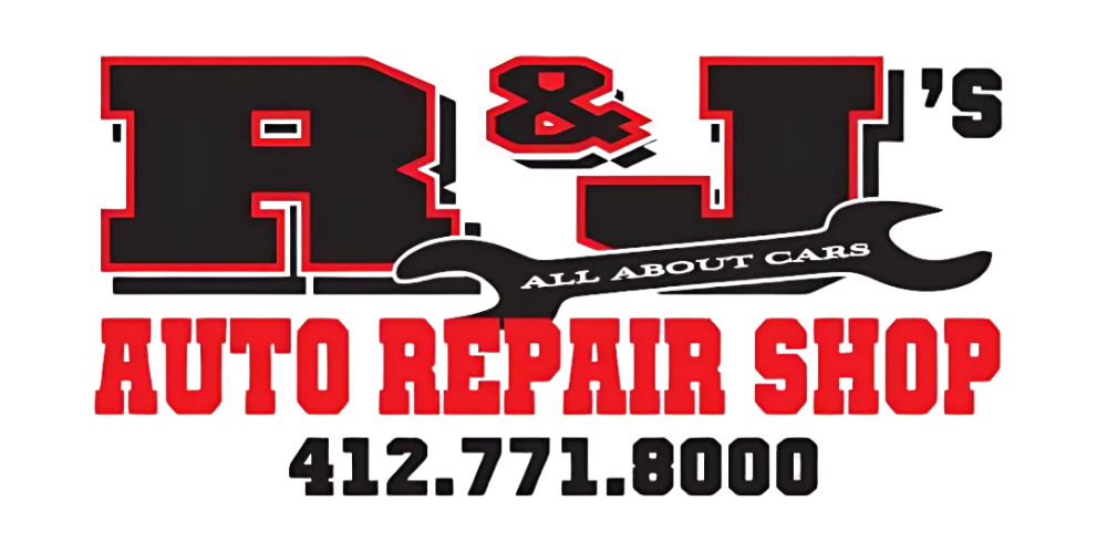 R & J's Auto Repair Shop logo