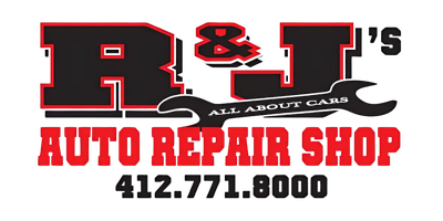 R & J's Auto Repair Shop logo