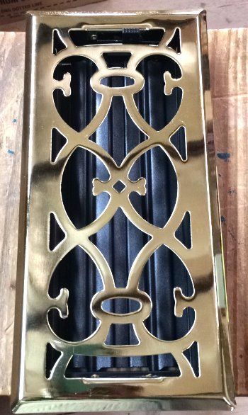 Floor Register 4 X10 Antique Gold — San Antonio, TX — Mair's Manufactured Home Supply