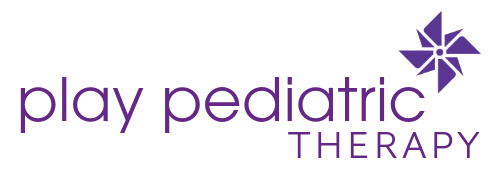 Logo for Play Pediatric Therapy.