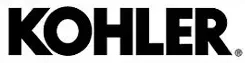 KOHLER logo in bold black text on a white background