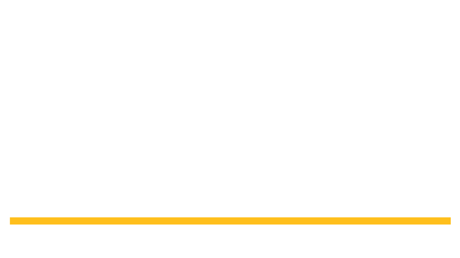 Il y a une ligne jaune sur fond blanc.