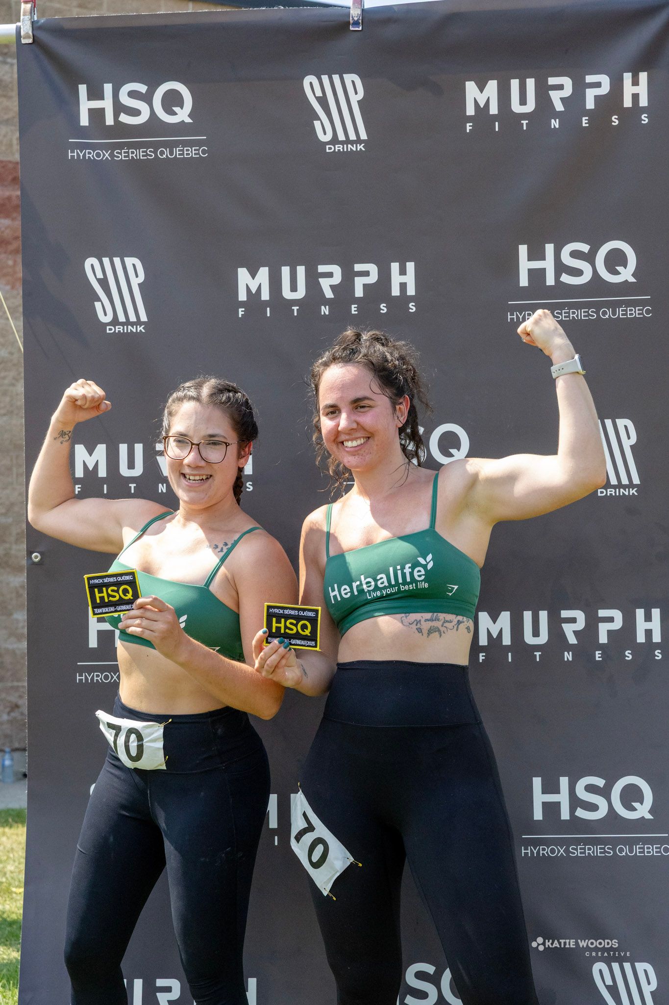 La course demi-HYROX c'est 8x 500m courses entre-coupées par des exercises fonctionnels