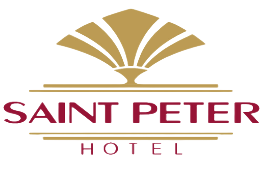 O logotipo do hotel saint peter