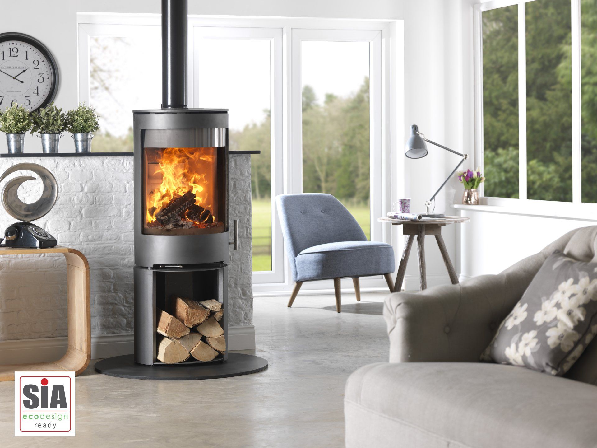 Fireline woodtec stove