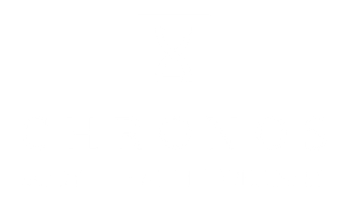 Vertical White Chronos Body Health & Wellness Logo 