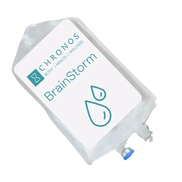 IV Hydration Therapy Drip at Chronos BHW | Brainstorm to improve overall brain function