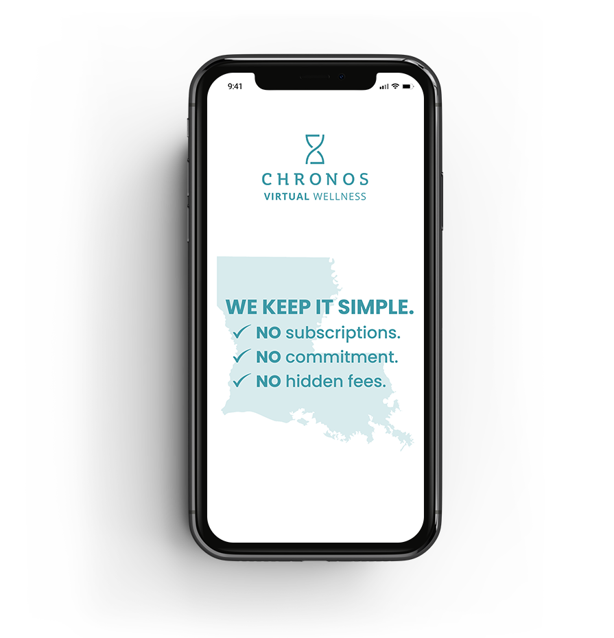 Affordable, trusted GLP-1 virtual telehealth program in Louisiana | Chronos BHW