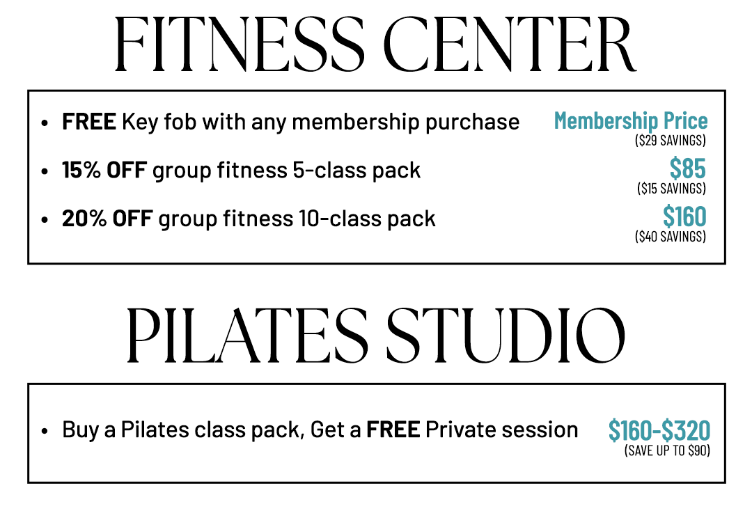 Fitness center event specials | Metairie, LA