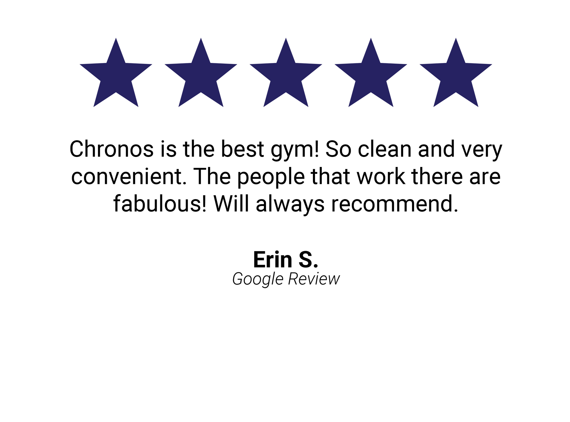 24-hour gym in Metairie | Client reviews | Chronos BHW
