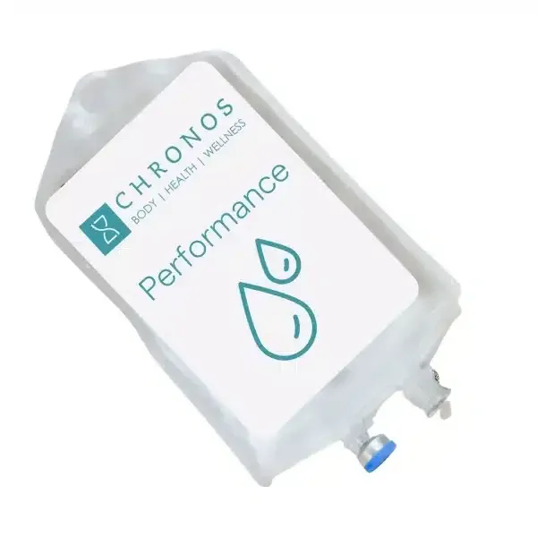IV Hydration Therapy Drip at Chronos BHW | Performance to decrease your muscle's recovery time