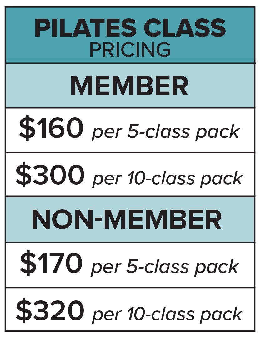 Pilates class pack pricing in Metairie, LA at Chronos BHW Pilates Studio